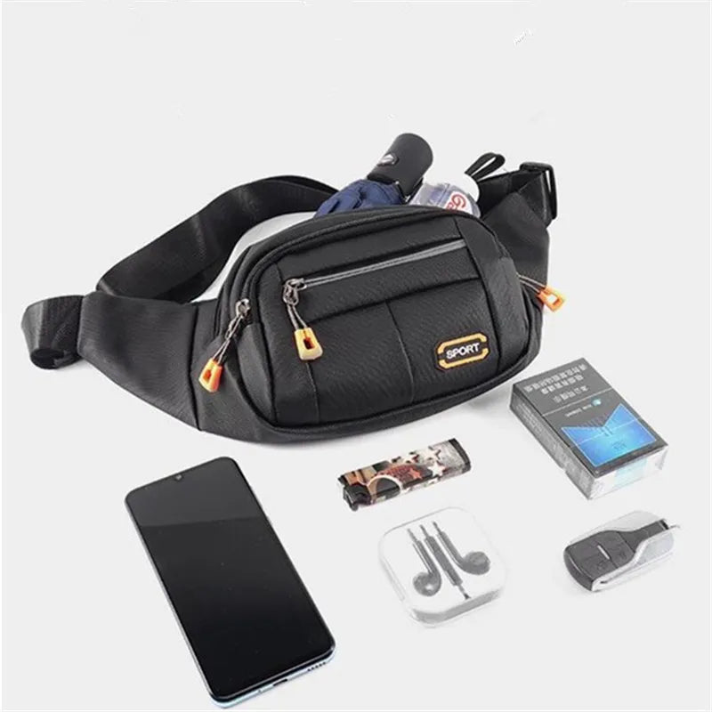 Waterproof Fanny Pack – Sport Crossbody Chest Bag for Men & Women
