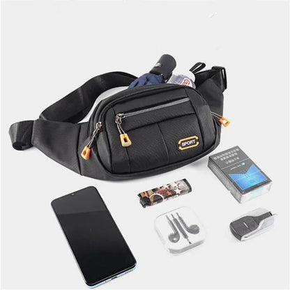 Waterproof Fanny Pack – Sport Crossbody Chest Bag for Men & Women