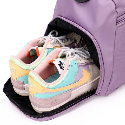 Large Capacity Portable Travel Bag Waterproof Fitness Men S Women Dry Wet Separation Multifunctional