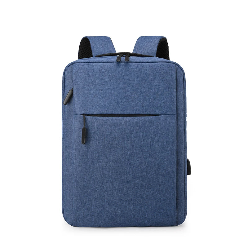 Men's Laptop Backpack 15.6" – USB Charging Waterproof Travel Bag