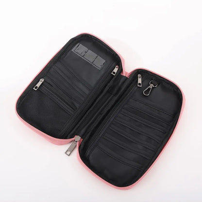 Passport Holder Bag Family Rfid Blocking Wallet Travel Essentials Document Organizer Credit Cards