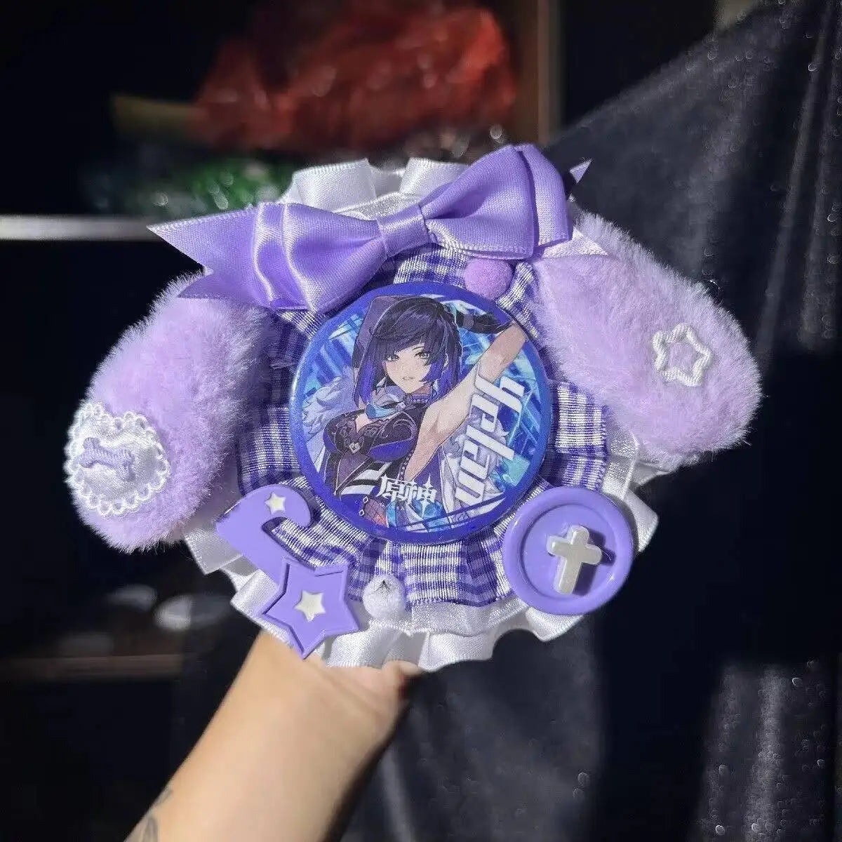 Ita Bag Badge Holder – Handmade Dog Ear Pin Display Accessory