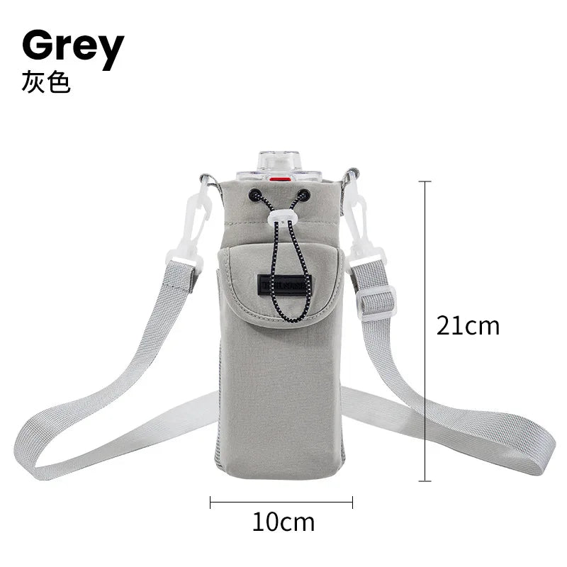 Water Cup Set Travel Portable Change Key Mobile Phone Slant Cross Bag Cycling Fitness Strap Mouth
