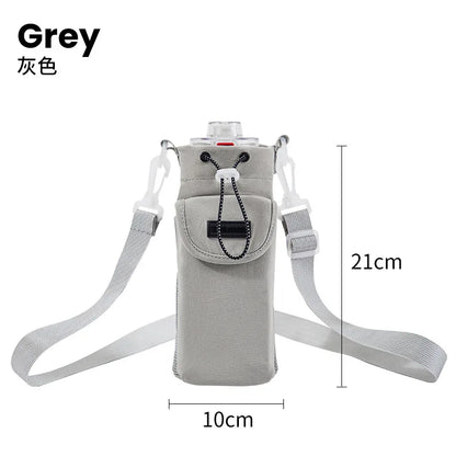 Water Cup Set Travel Portable Change Key Mobile Phone Slant Cross Bag Cycling Fitness Strap Mouth