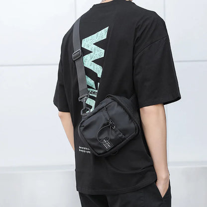 Mini Oxford cloth waterproof mobile phone storage large-capacity thin single-shoulder crossbody bag