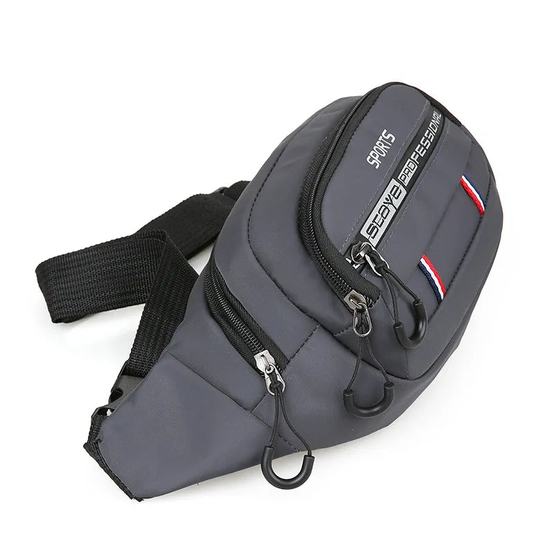 Couple Single-Shoulder Crossbody Bag Large-Capacity Oxford Fabric Wear-Resistant Chest Bag