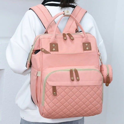 Large Capacity Diaper Bag Backpack with Padded Straps