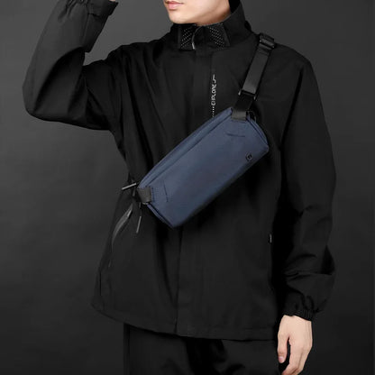 Versatile Breast Bag Large Capacity Leisure Mobile Phone Storage Waterproof Crossbody Riding Men