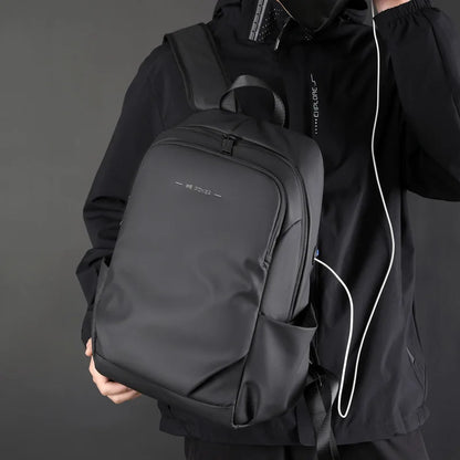Men S Waterproof Laptop Backpack Large Capacity Business Travel Rucksack Casual School Bag Work