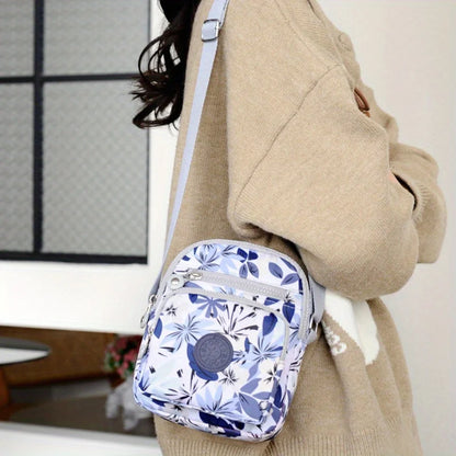 Oxford Cloth Crossbody Bag Women Multi-Pocket Messenger Bag