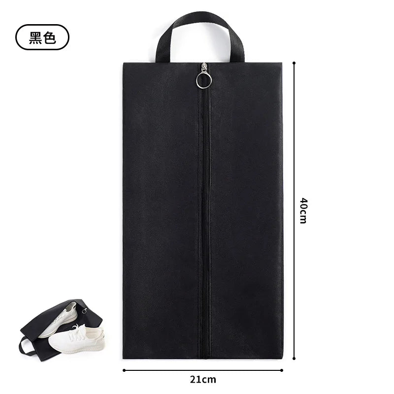Shoe Bag Waterproof Travel Dustproof Cover Moisture-Proof Storage Zipper Men Women - Waterproof