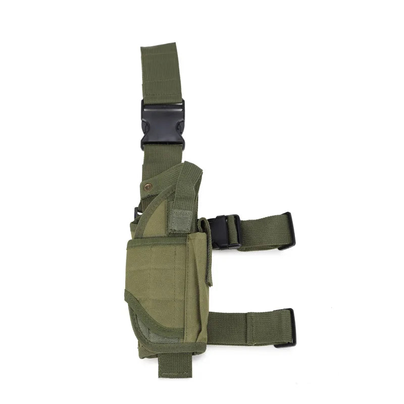 Tactical Holster Outdoor Multi-Function Quick Draw Invisible Waist Hang Universal Gaiters Oxford