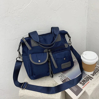 Large Capacity Waterproof Nylon Tote Bag for Women