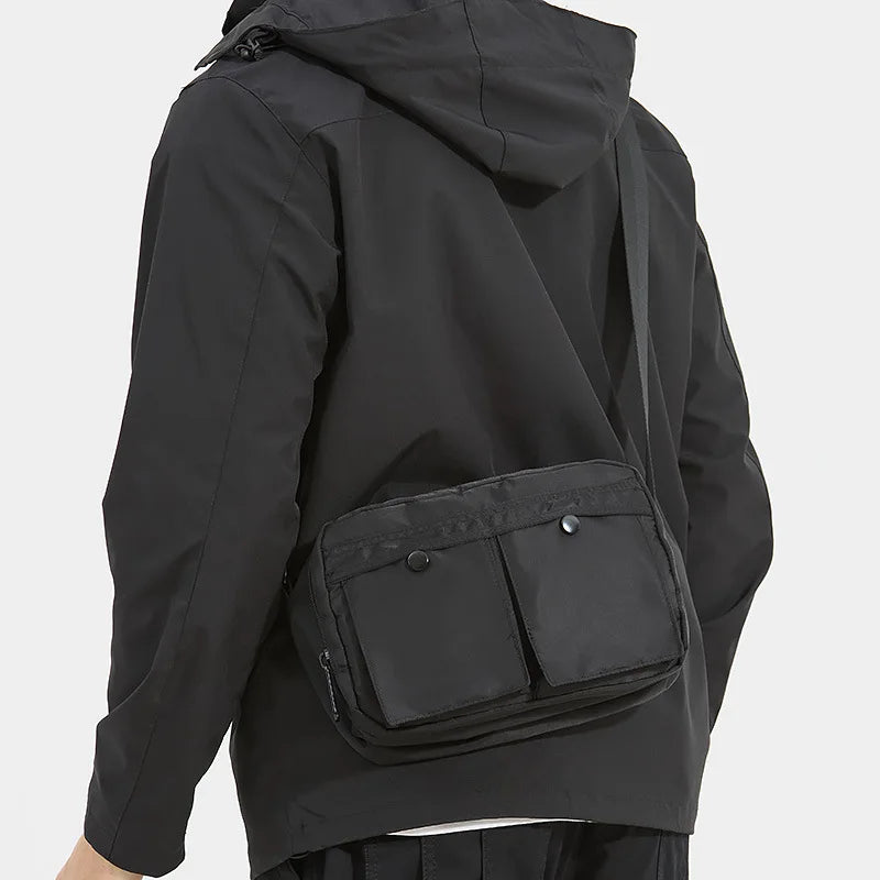 Waterproof Oxford Fabric Single-Shoulder Bag Casual Simple Crossbody Bag Men S Messenger Bag