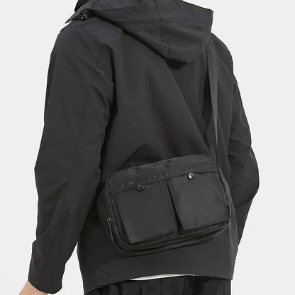 Waterproof Oxford Fabric Single-Shoulder Bag Casual Simple Crossbody Bag Men S Messenger Bag