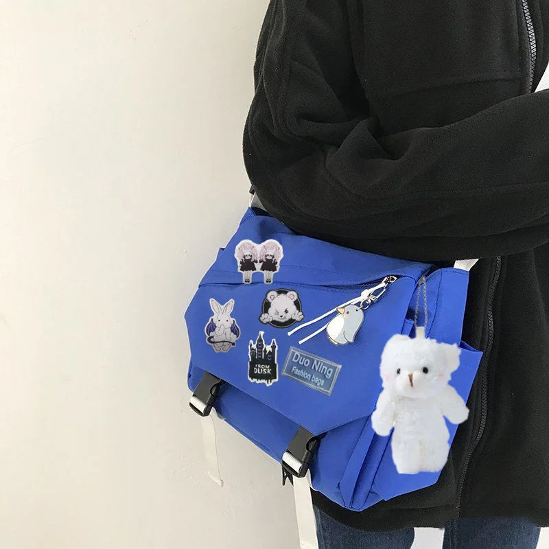 Large Capacity Waterproof Crossbody Messenger Bag