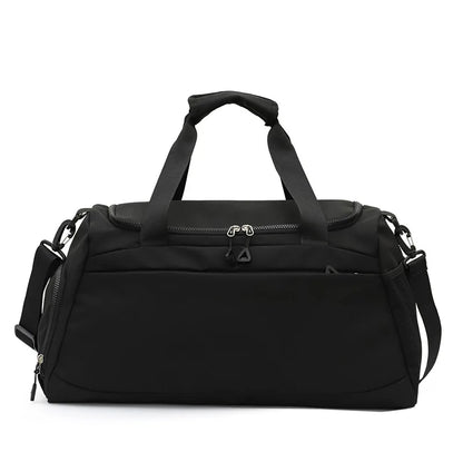 Multi Pocket Gym Duffle Bag Waterproof Versatile Sports Bag Wet Dry Separation Pocket Large Capacity