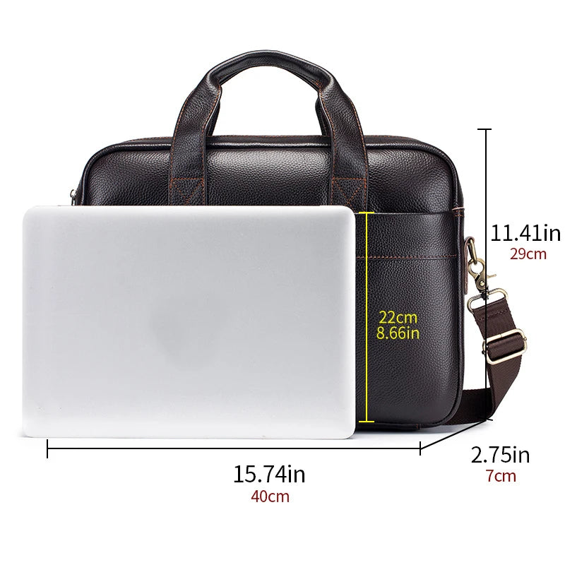 14 Inch Computer File Bag Selling Men S Bags Leather Handbags