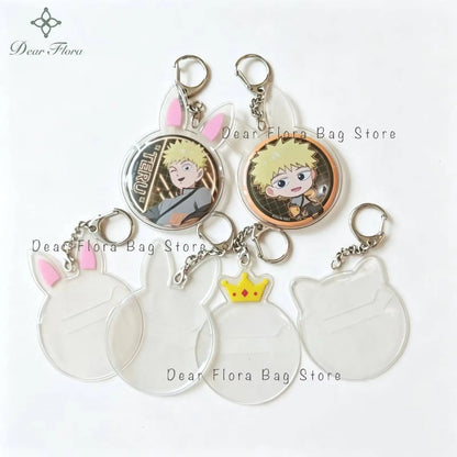 Anime Badge Protective Sleeve – Clear DIY Display Cover for Ita Bag