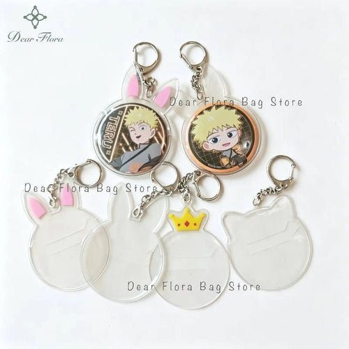 Anime Badge Protective Sleeve – Clear DIY Display Cover for Ita Bag