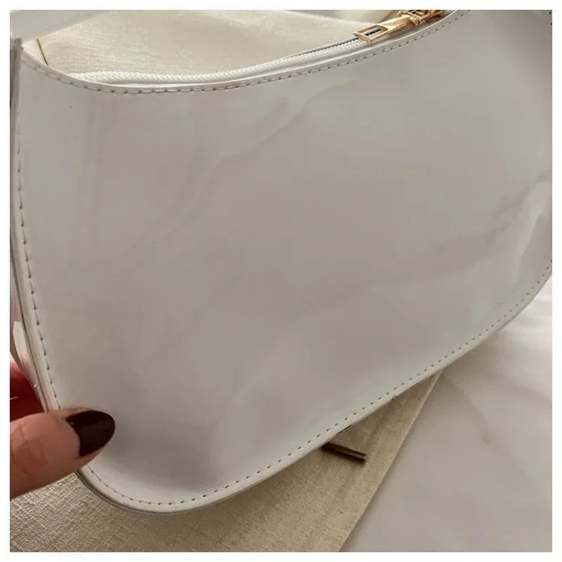 Homefish Vintage Retro Pu Leather Underarm Shoulder Bag Women Trendy Crossbody Purse Ladies Daily