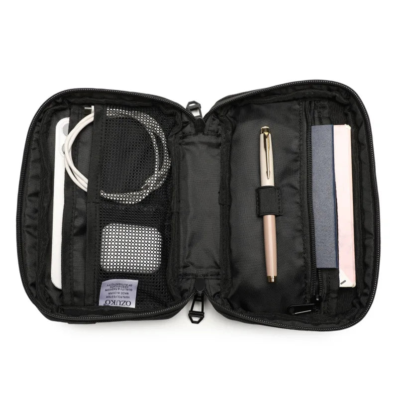 Casual Men S Oxford Fabric Waterproof Large Capacity Chest Bag Crossbody Bag - Waterproof