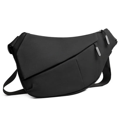 1pc Anti-Theft Triangle Cross Bag Adjustable Strap - Casual Chest Men