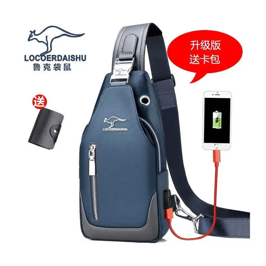 Crossbody Sling Bag – Waterproof Waist Bag for Sports and Travel