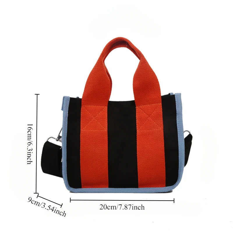 Fashionable Simple Women S Bag Color Blocked Handbag Women S Crossbody Shoulder Bag