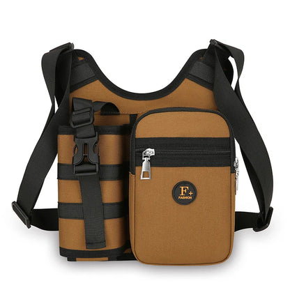 Water Bottle Storage Multifunctional Cross Body Bag Travel Large Capacity Diagonal Span Single