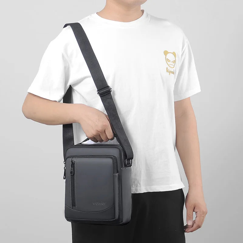 Men S Minimalist Casual Phone Bag Crossbody Bag Men S Large Capacity Shoulder Bag Men S Bag