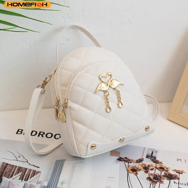Homefish Women Backpack Ins Style Female Handbag Leisure Mini Backpacks Phone Packs