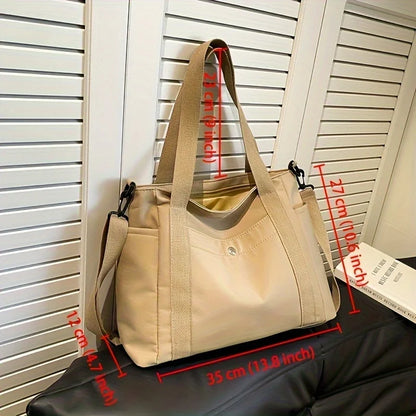 Large Capacity Everyday Tote Bag Daily Life Handbag Women Shoulder Bag Casual Chic Women S Bag