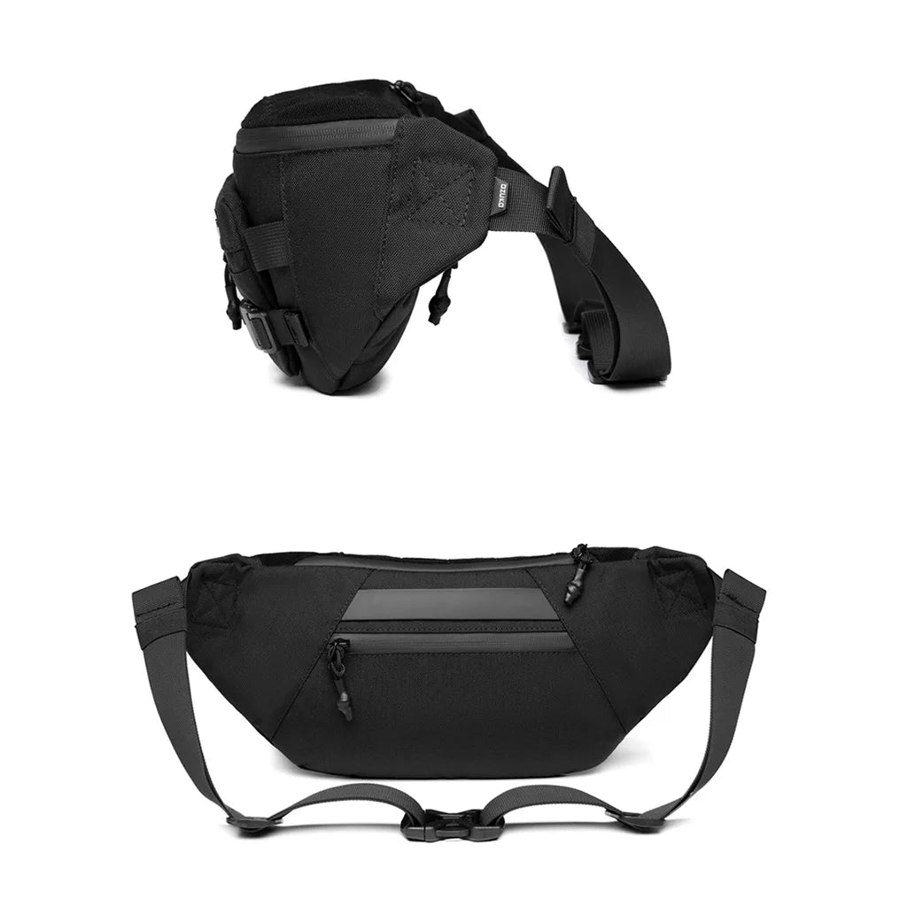 Tactical Waist Bag Function Breast Large Capacity Male Crossbody Outdoor Waterproof - Waterproof
