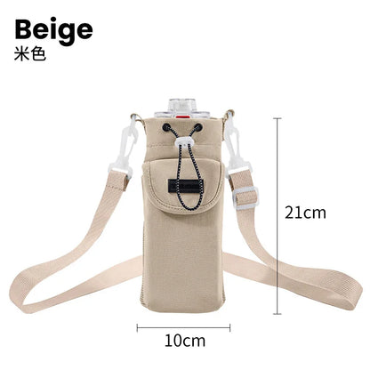 Water Cup Set Travel Portable Change Key Mobile Phone Slant Cross Bag Cycling Fitness Strap Mouth