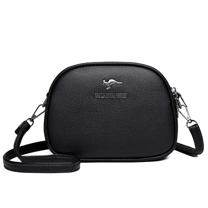 Women's Crossbody Bag – Multi-Pocket PU Leather Shoulder Handbag