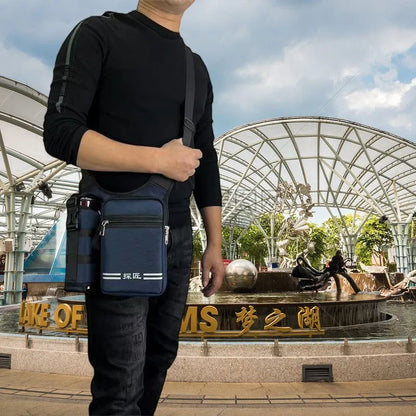 Waterproof Wear-Resistant Oxford Cloth Diagonal Span Bag Independent Kettle Storage Zippered