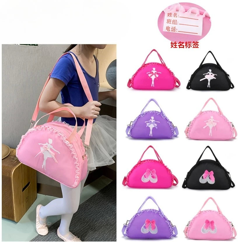 Children S Dance Semi-Circular Single-Shoulder Bag Cute Crossbody Bag Girls