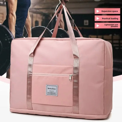 Large Duffel Tote Bag – Multi-Compartment Travel & Gym Organizer