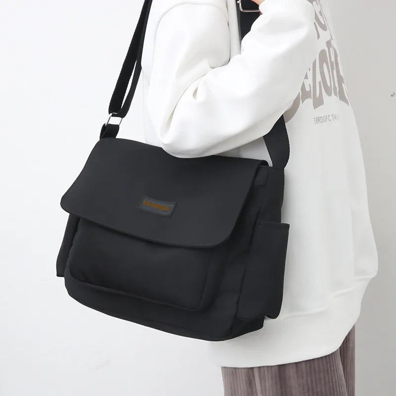 Large Capacity Crossbody Messenger Bag for Women & Teen Girls