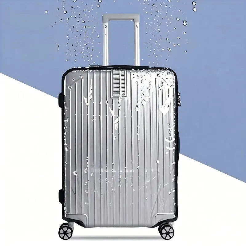Transparent Pvc Luggage Protective Cover Wheeled Wear-Resistant Outer