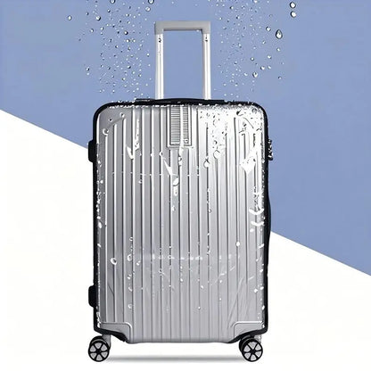 16-28 Inch Transparent Pvc Luggage Cover Waterproof Dustproof Scratch Resistant Suitcase Protector