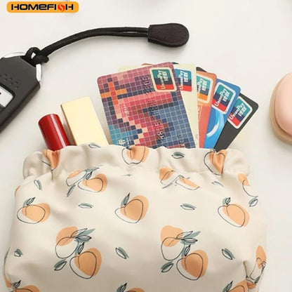 Homefish Sanitary Napkin Storage Bag Women Tampon Bags Credit Card Holder Pouch Towel Cosmetics