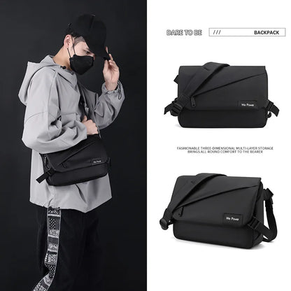 Outdoor Leisure Motorcycle Waist Bag Men Shoulder Crossbody Multi-Function Large Capacity Waterproof