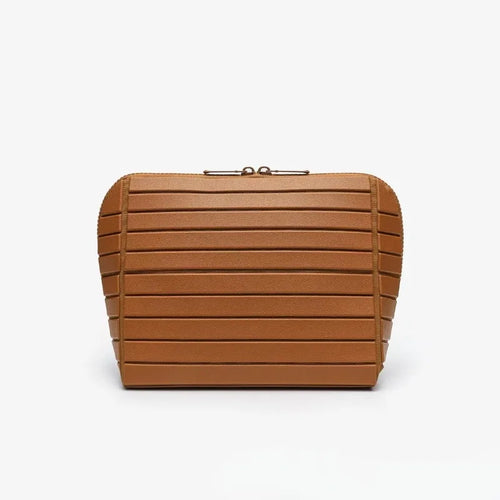 1pcs Striped Pvc Storage Bag Large Capacity Outdoor Travel Toiletries Organizer Pouch Portable