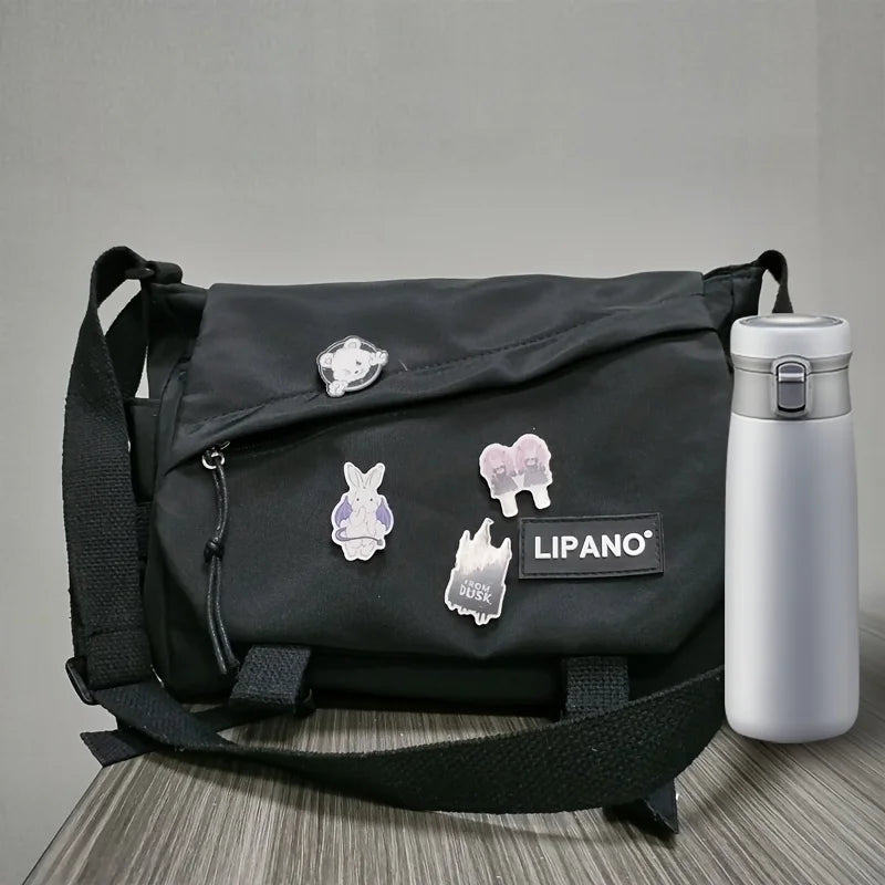 Nylon Messenger Bag Men Shoulder Trendy S Student School Bag