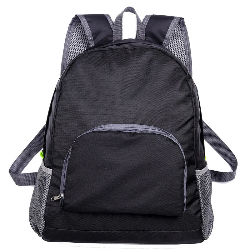 Waterproof Foldable Nylon Backpack Large Capacity Lightweight Portable Outdoor Daypack