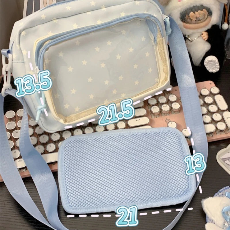 Casual Dopamine Women Ita Bags Small Capacity Subculture Crossbody Shoulder Bag Aesthetic Designer