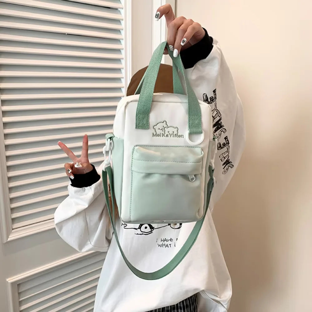 Mini Ita Bag Crossbody – Transparent Window Kawaii Shoulder Bag for Students
