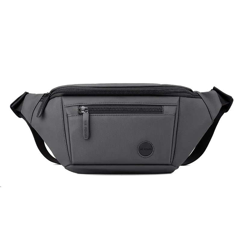 Men S Chest Bag Daily Sports Outdoor Cross-Body One-Shoulder Casual Waterproof Waist - Waterproof